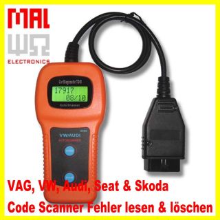 VW OBD Scanner U280 Fehler Lesen Und Löschen Bei Allen VAG Audi Seat Skoda