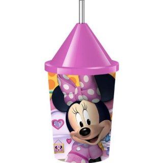 Disney Minnie Mouse Dream Party and Princess Lids and Straws 4 Pack