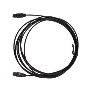 3M 10ft Digital Optical Optic Fiber Toslink Male Audio Cable Cord OD 2 2mm He