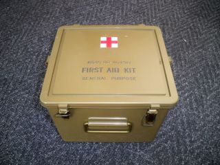 US Army First Aid Box Medical Storage Box New Genuine Military Surplus