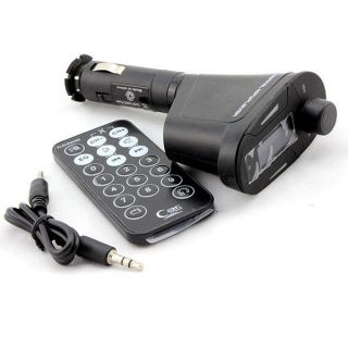 Car FM Transmitter Modulator Bluetooth  Player USB Remote Control Universal