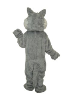 Long Plush Wolf Adult Mascot Costume Fursuit