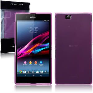 Purple TPU Gel Case Cover for Sony Xperia Z Ultra
