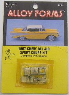 N Scale Alloy Forms 1957 Chevy