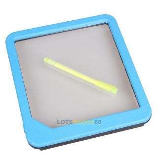 LED Message Board Painting Writing Panel Tablet with Fluorescent Marker Pen LS4G