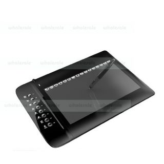 10 0"x6 25" Graphics Drawing Board Writing Tablet Cordless Digital Pen