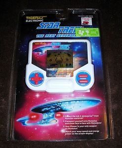 Star Trek The Next Generation LCD Handheld Video Game Tiger Electronics