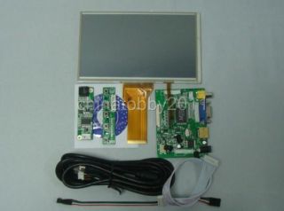HDMI VGA 2AV Reversing Driver Board 7inch AT070TN92 800 480 with Touch Panel