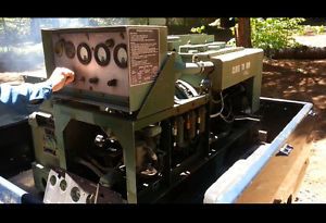 Libby MEP 003A 10KW Generator US Military Genset w Trailer 1PH 3PH 120 220ACV
