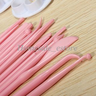 11style Fondant Cake Decorating Modeling Sugarcraft Mold Cutter Roller Clay Tool
