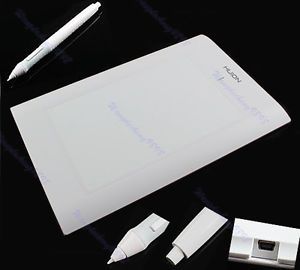 10 inch Art Drawing Board Writing Tablet Cordless Digital Pen F Laptop PC White