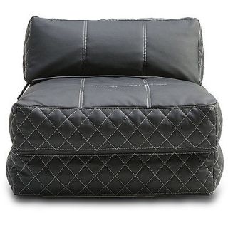 Austin Black Bean Bag Chair Bed