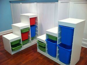 Kids Toy Storage from IKEA include 1 Set and All Bins