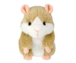 Funny Cute Mimicry Pet Plush Talking Swing Hamster Kids Play Toy Creative Gift