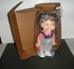 Vintage 1988 Campbell Soup Kids Doll 10" Vinyl Boy Original Box Collectible Toy