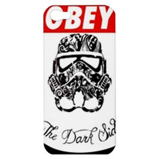 New Star Wars Stormtrooper Obey Dark Side Apple iPhone 5 Hard Case Cover