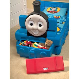 Details about Thomas Train Toddler Bed w/Storage Toy Box LMTD SALE