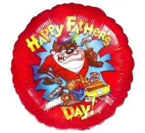 Taz Happy Fathers Day Mylar Balloon Party Supplies