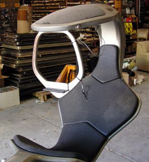 Seaquest TV Original Prop Large Helmsman Bridge Chair