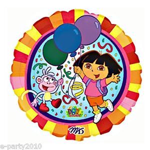 Dora The Explorer Boots Mylar Balloon Birthday Party Supplies Decoration
