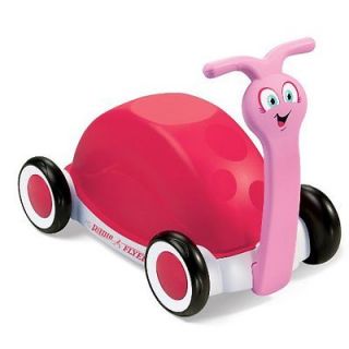 Kids Ride on Toy Radio Flyer 3in1 Walker Wagon Pink New Trike Toddler Gift