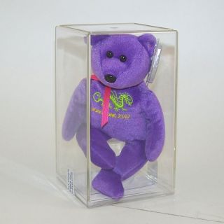Authenticated Hong Kong Toy Fair 2012 Bear Ty Beanie Baby MWMT's Ultra RARE