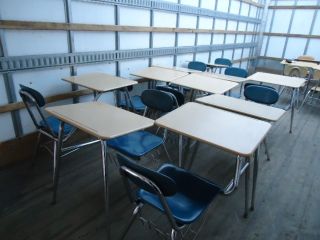 10 Quality Melsur Student Desks Combo Chair Desks School Desk $249 Dlvyny NJ PA
