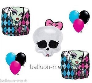 Monster High Skullette Balloons Set Birthday Party Supplies Decorations Skull A