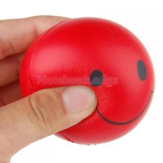 12pc Smiley Face Fidget Stress Relief Squeeze Ball Squish Kids Toys Random Color