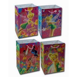Lot 12 Disney Fairies Tinkerbell Kids Party Favors Goodie Small Candy Gift Bags