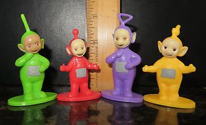 PBS Kids Sprout Teletubbies Toys Figures Doll LAA LAA Tinky Winky Dipsy Po La La