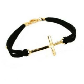 3 Style Cross 8 Anchor Fashion Charm Punk Rope Goth Bracelet Bangle Hand Chain