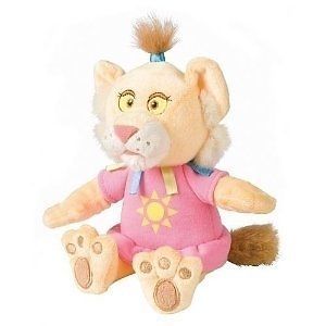 Between The Lions Leona 7" Bean Bag Plush Toy New by Kids Preferred