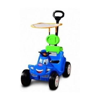 Kids Car Wagon Roadster Push Toy Child Children Toddler Canopy Littlle Tikes