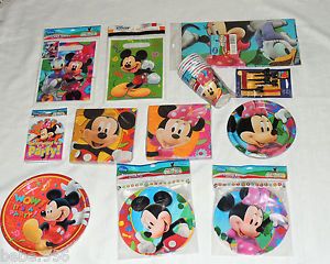 New Minnie Mickey Mouse Clubhouse Just Choose Your Item Party Supplies