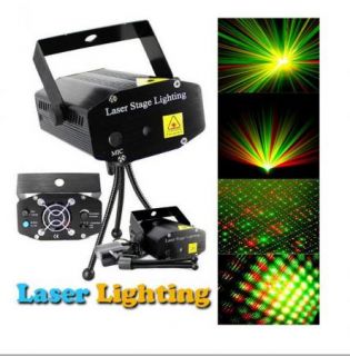 Hot Mini Projector R G DJ Disco Light Stage Xmas Party Laser Lighting Show DJBK