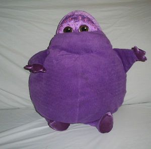 Hasbro Boohbah Zumba Purple Alien PBS Kids Plush Stuffed 29"