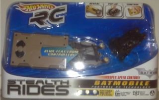Hot Wheels Batman Stealth Rides Batmobile RC Toy