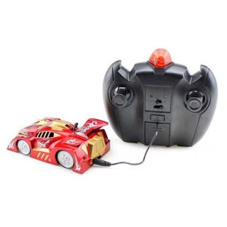 4CH Remote Control RC Spiderman Wall Climbing Climber Stunt Car Toy Red