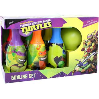 Teenage Mutant Ninja Turtles Kids Bowling Set TMNT Toy Licensed