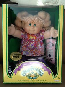 New RARE Cabbage Patch Kids Retro Girl Limited Edition Doll CPK Vintage 1983