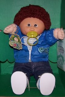 Cabbage Patch Doll Lamar Jackie w Pacifier 85 Vintage