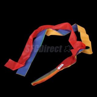 12pcs Hand Held Dance Props Rainbow Ribbon Toys for Children Outdoor Toys New