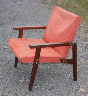 High Style Designer Danish Modern Scandinavian 1950's Arm Chair Great Look