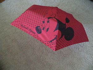 NWT Kids or Adult Minnie Mouse Umbrella L K Back to School