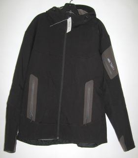 Arc'teryx Hyllus Hoody Soft Shell Mens Ski Jacket Size Extra Large XL Black New