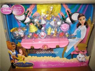 Disney Princess Beauty and The Beast Belle's Magical Dinner Playset