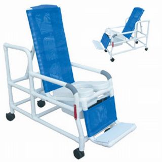 MJM 193 Tis Sq Pail Medical Tilt N Space Shower Chair