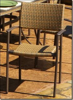 Outdoor Patio Furniture Wicker Dining