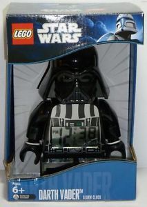 Brand New Lego Star Wars Darth Vader Alarm Clock Mini Figure Kid's Toy 9002113